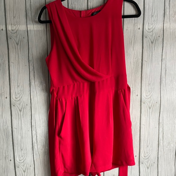 Red romper - Picture 2 of 3